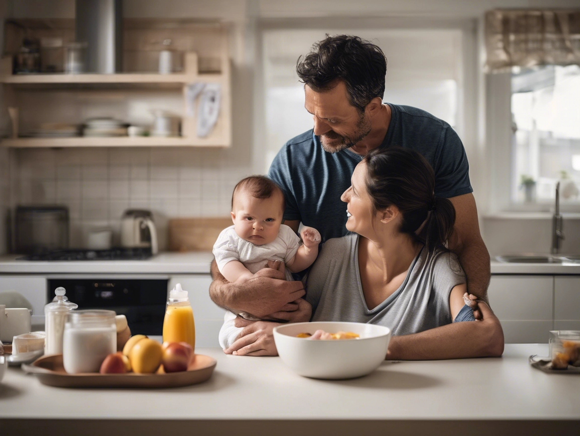 Peran Ayah Mendukung Ibu Menyusui di Pagi Hari